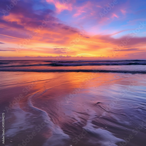 Sonnenuntergang am Meer