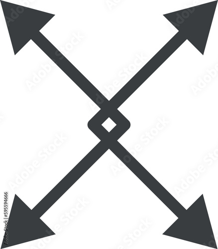 long gray arrows, arrow icons