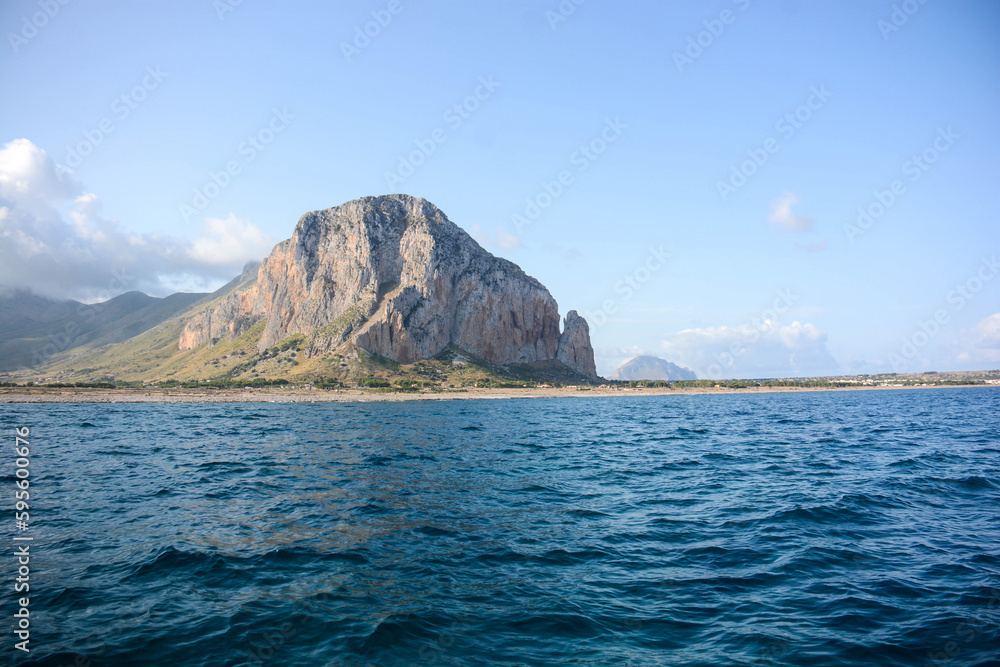 sicilian cliffs by sea sicilian cliffs by sea
