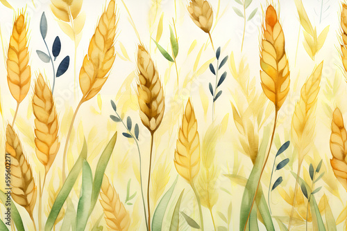 wheat field background