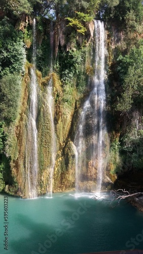 waterfall in the park