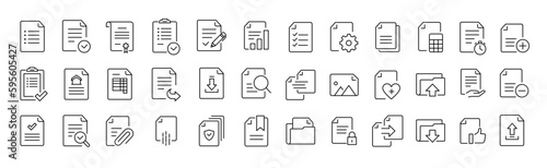 Full collection files icons photo