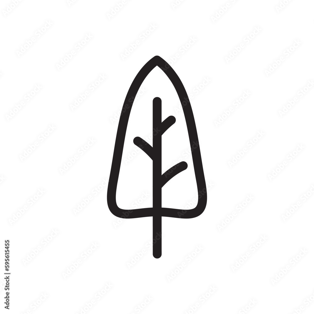 Leaf vector line icon. Leaf flat sign design. Leaf symbol isolated pictogram. UX UI icon of leave. Linear icon outline symbol Leaf vector line icon. Leaf flat sign design. Leaf symbol isolated pictogram. UX UI icon of leave. Linear icon outline symbol