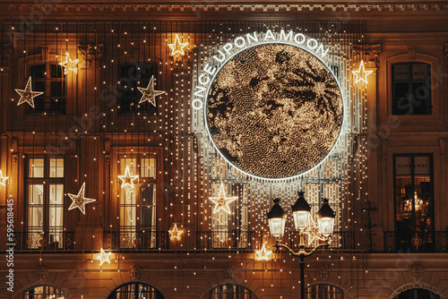 Paris during Christmas time