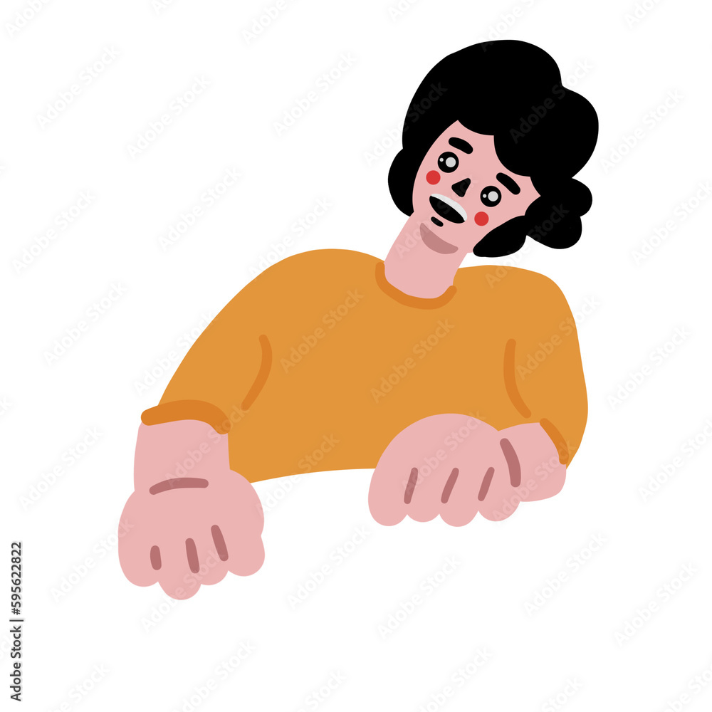 Fototapeta premium smile boy, sad boy, happy boy, kids emotion, kids expression