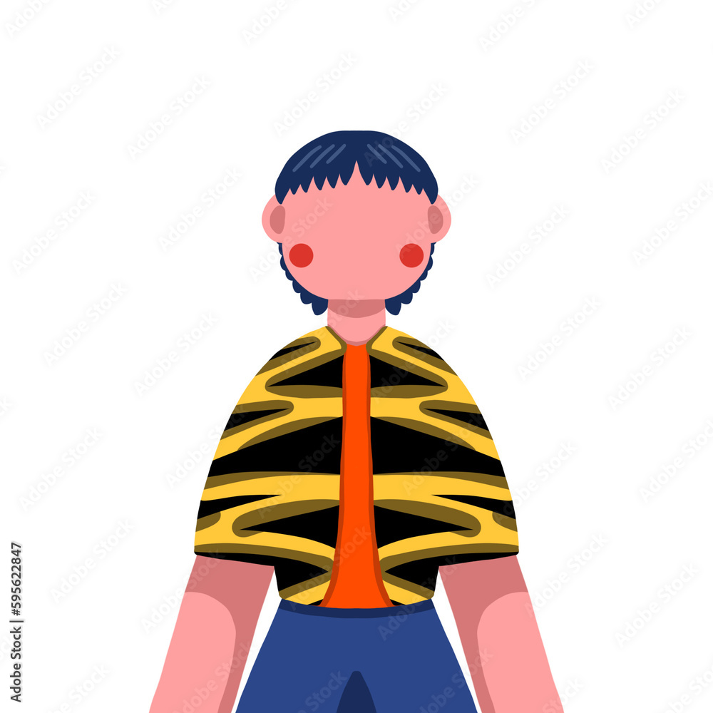 Naklejka premium smile boy, sad boy, happy boy, kids emotion, kids expression