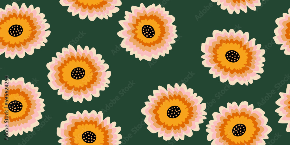Hand drawn flowers, seamless patterns with floral for fabric, textiles, clothing, wrapping paper, cover, banner, interior decor, abstract backgrounds. Hand drawn flowers, seamless patterns with floral for fabric, textiles, clothing, wrapping paper, cover, banner, interior decor, abstract backgrounds.