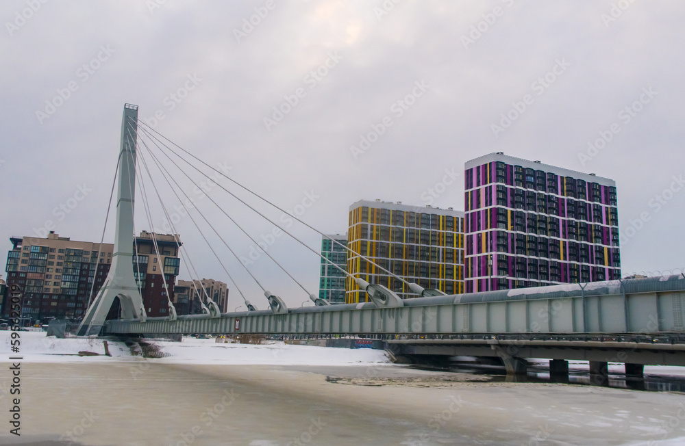 Obraz premium bridge in the city