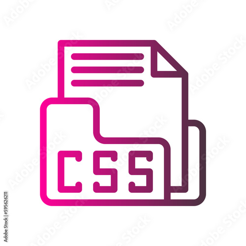 css gradient icon