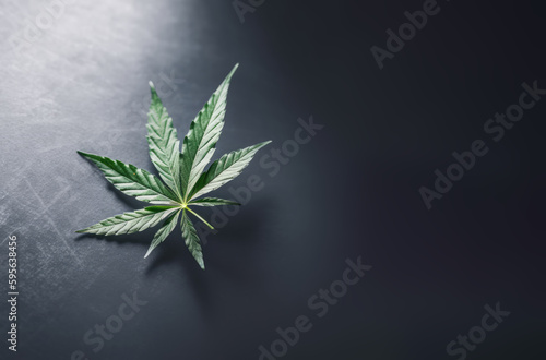 Fotografiet Therapeutical and legal cannabis concept