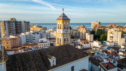 Fotografie iglesia de la Encarnación en centro de la ciudad de Marbella, Andalucía