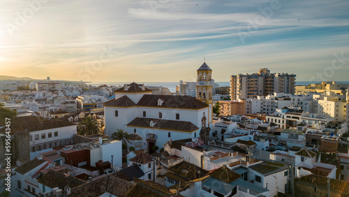 iglesia de la Encarnación en centro de la ciudad de Marbella, Andalucía