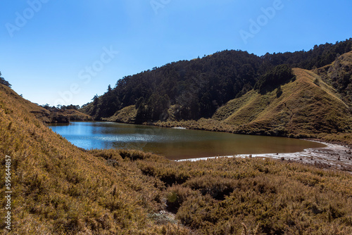 lake in the mountains