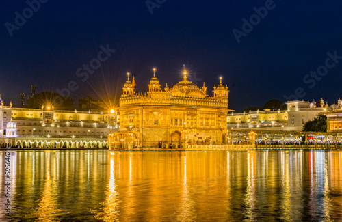 The Golden Temple Amritsar India  Sri Harimandir Sahib Amritsar   a central religious place of the Sikhs.