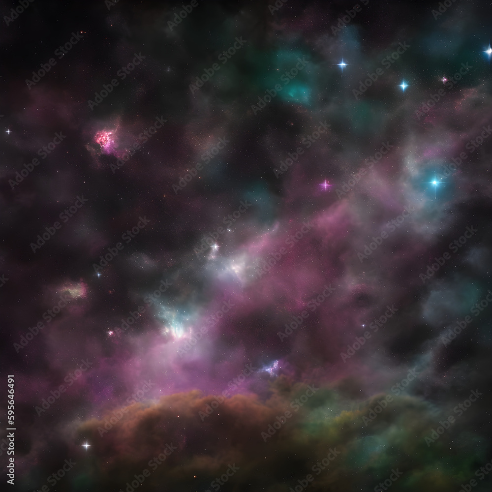 Background of outer space Generative art Background of outer space Generative art
