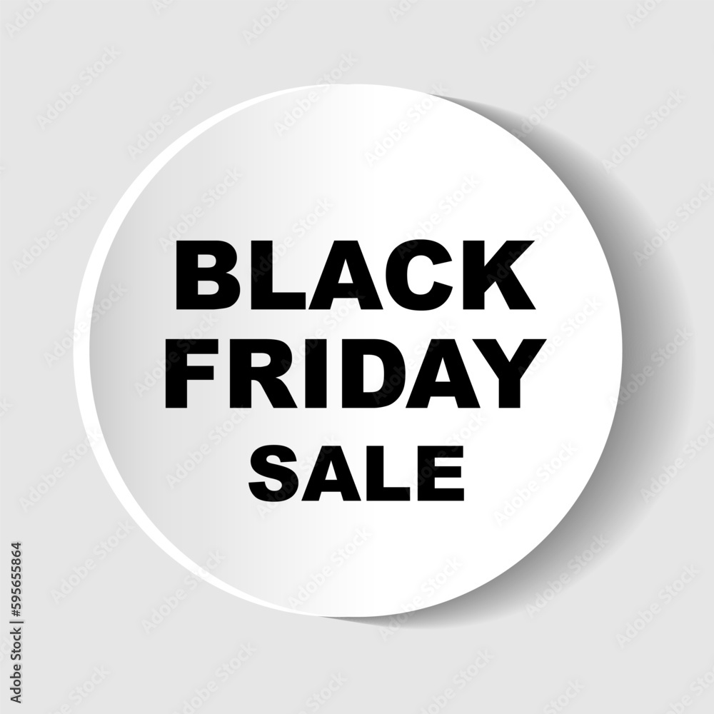Black Friday sale design elements. Vector Black Friday sale design elements. Vector