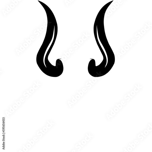 Devil Horns Silhouette