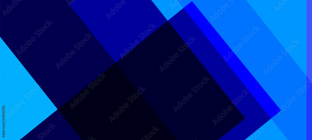 Abstract blue banner. Blue dynamic shape template Abstract blue banner. Blue dynamic shape template