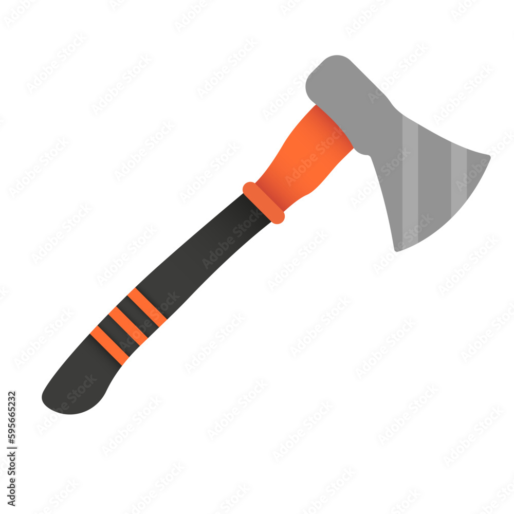 Ax vector. Fire ax. Ax modern premium vector icon. Logging equipment. An ax chopping tool. Ax vector. Fire ax. Ax modern premium vector icon. Logging equipment. An ax chopping tool.