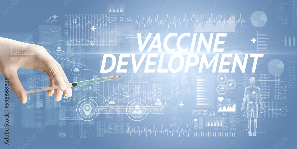 Syringe needle with virus vaccine Syringe needle with virus vaccine
