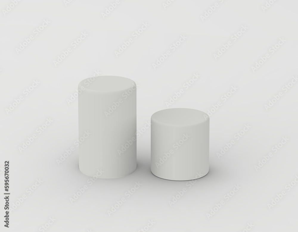 cylinder pedestal podium display red in dark background silver tech e-commerce product close up cylinder pedestal podium display red in dark background silver tech e-commerce product close up