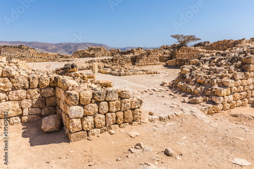 Khor Rori is a village known for its many archaeological ruins near Salalah, Sultate of Oman photo