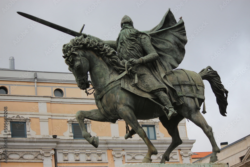 Obraz premium Estatua del Cid 