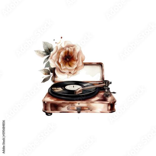 Antiques Rose Gold & Black