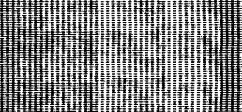 Monochrome texture composed of irregular graphic elements. Distressed uneven grunge background. Abstract vector illustration. Overlay for interesting effect and depth. Isolated on white background.