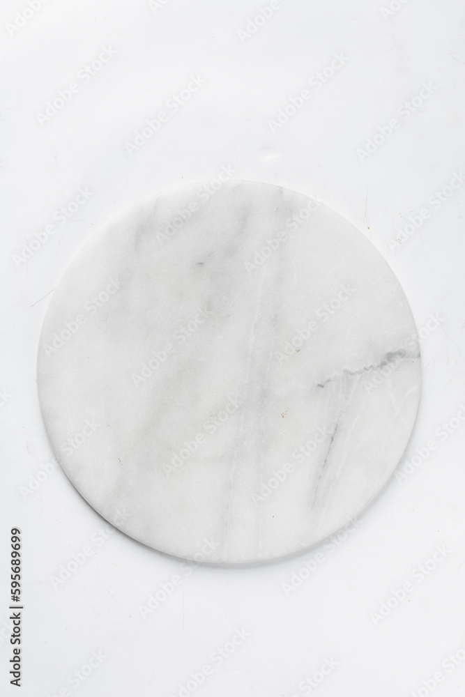 Round white marble trays, marble cake tray or dessert pedestal, white marble tray with gray veining Round white marble trays, marble cake tray or dessert pedestal, white marble tray with gray veining