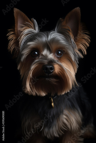 generative ai, amazing portrait of dog