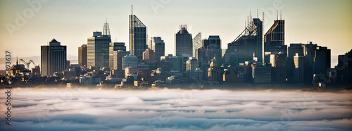 Sydney's Stunning Cityscape - generative ai photo