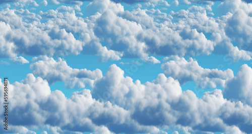 Clouds in the sky Background Generative AI
