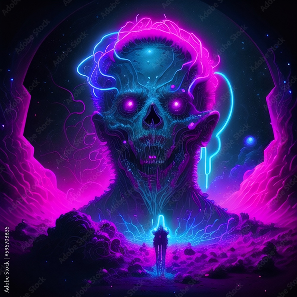 Cosmic Horror Neon Lighting Collection
Generative AI Cosmic Horror Neon Lighting Collection
Generative AI