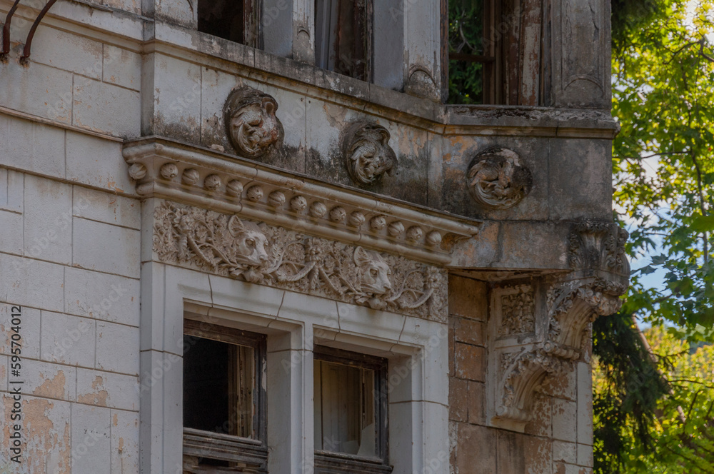 Desolate Remnants Abandoned Serbian Manor Forgotten Relics: Deserted Serbian Mansion Abandoned Echoes: Serbian Estate in Ruins