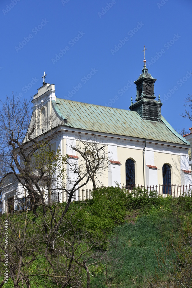 Kościół Rzymskokatolicki pw. św. Mikołaja Biskupa, w Lublinie na Górze Czwartek, architektura, religia,  