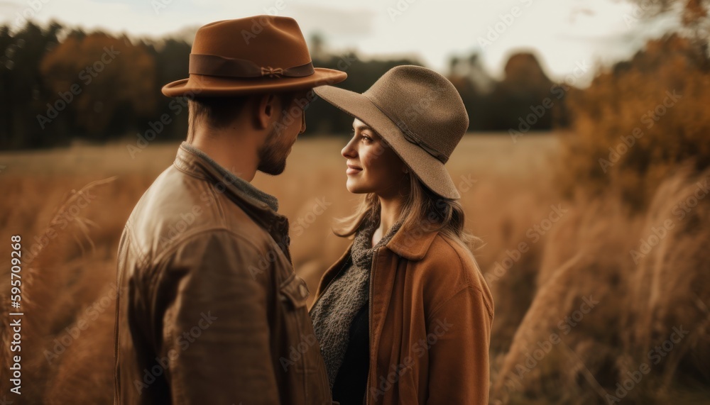 Loving Couple. Generative AI Loving Couple. Generative AI