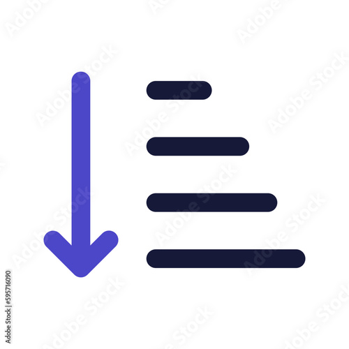 ascending icon