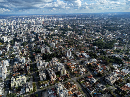 Aerial photo of Curitiba in Parana