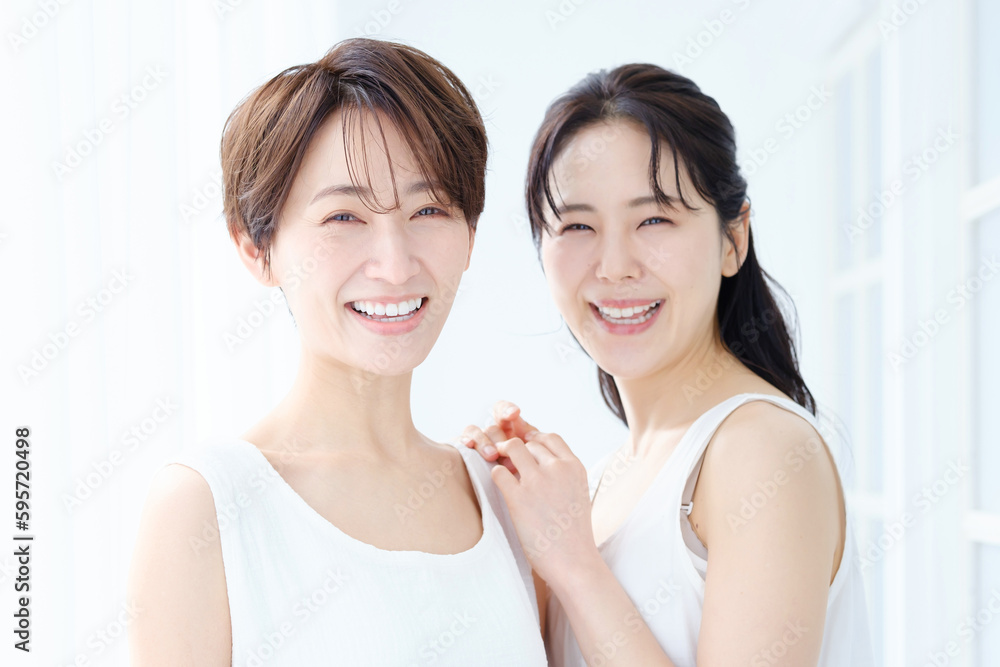 健康的な女性　ビューティーイメージ