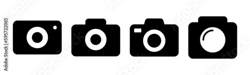 Camera icon vector illustration. photo camera sign and symbol. photography icon.