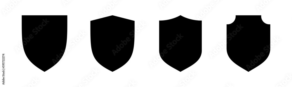 Shield icon vector illustration. Protection icon. Security sign and symbol Shield icon vector illustration. Protection icon. Security sign and symbol