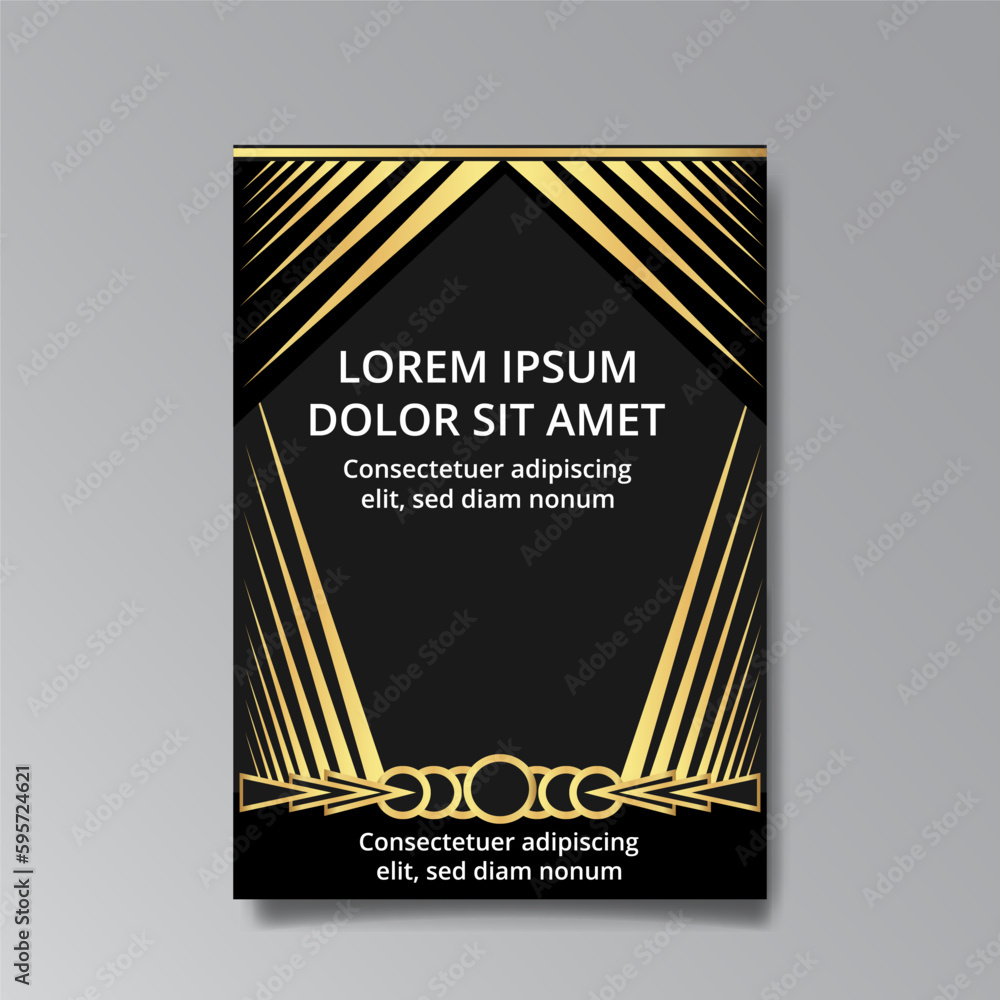 Art deco wedding invitation save the date card art nuevo. Art deco wedding invitation save the date card art nuevo.