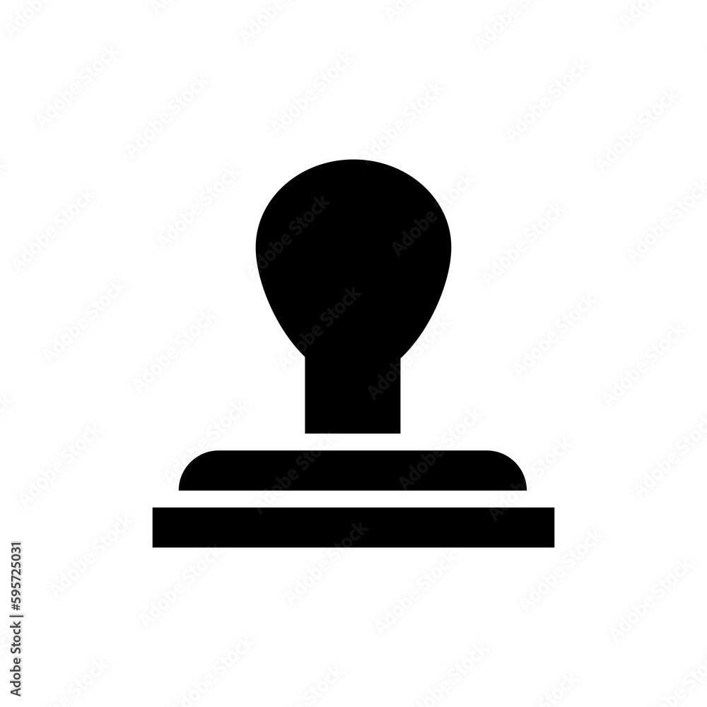 Stamp icon vector. Simple sign for app and site..eps Stamp icon vector. Simple sign for app and site..eps
