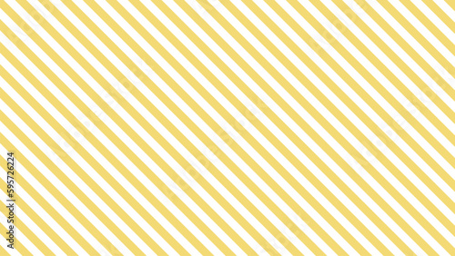 黄色と白の斜めストライプの背景 - シンプルでおしゃれなバナー - 16:9