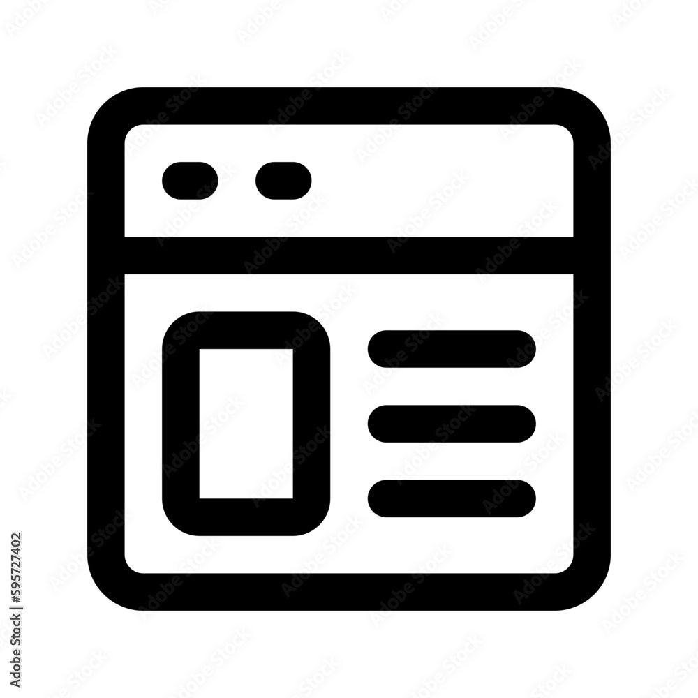 landing page icon landing page icon