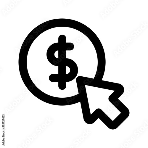 pay per click icon
