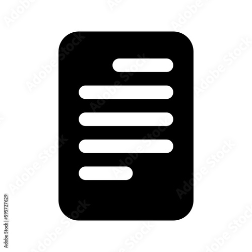 copywriting glyph icon