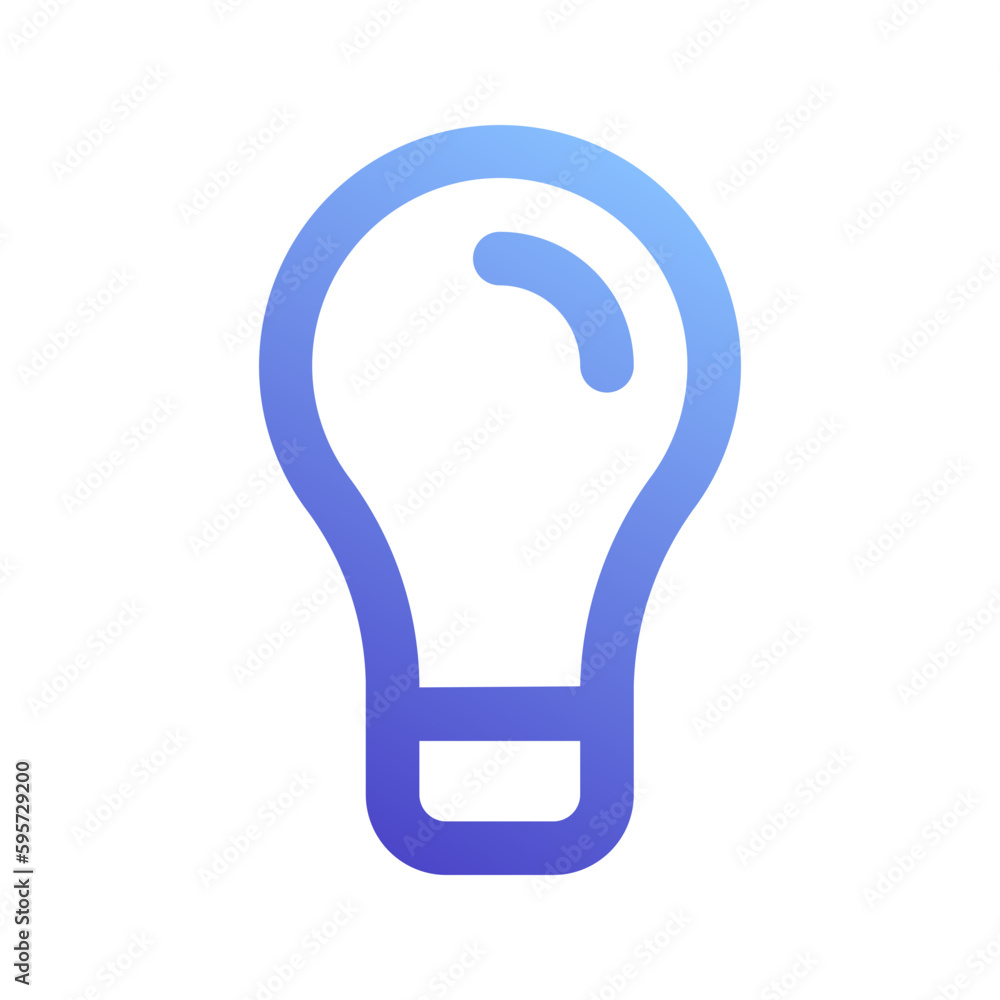 idea gradient icon idea gradient icon