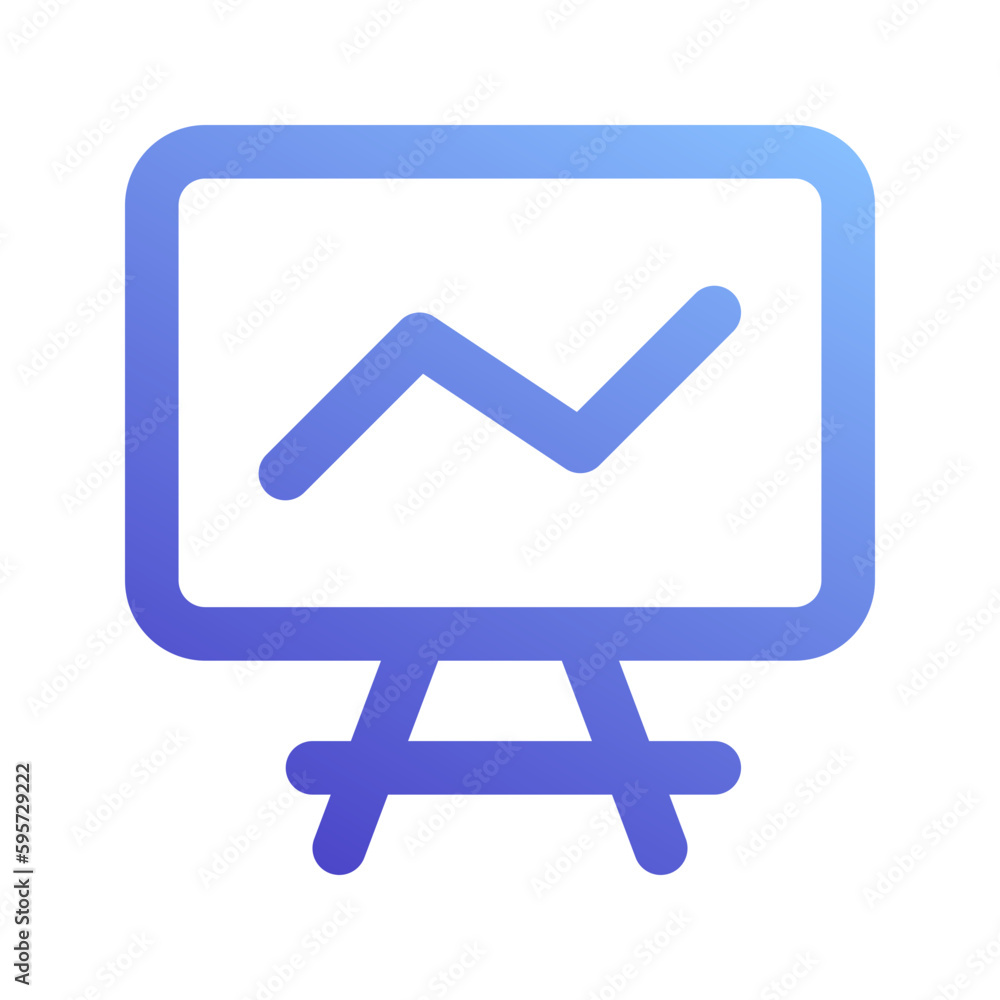 line gradient icon line gradient icon